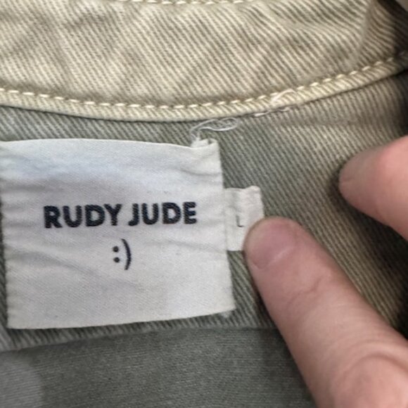 Rudy Jude Adult Chamois Shirt - Green Bean / L - Picture 5 of 6